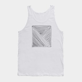 The painting of lines Tank Top